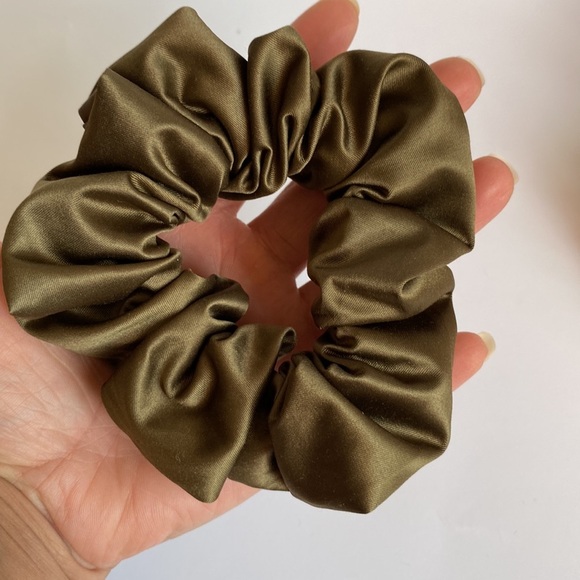 Handmade Satin Scrunchie - Picture 4 of 5